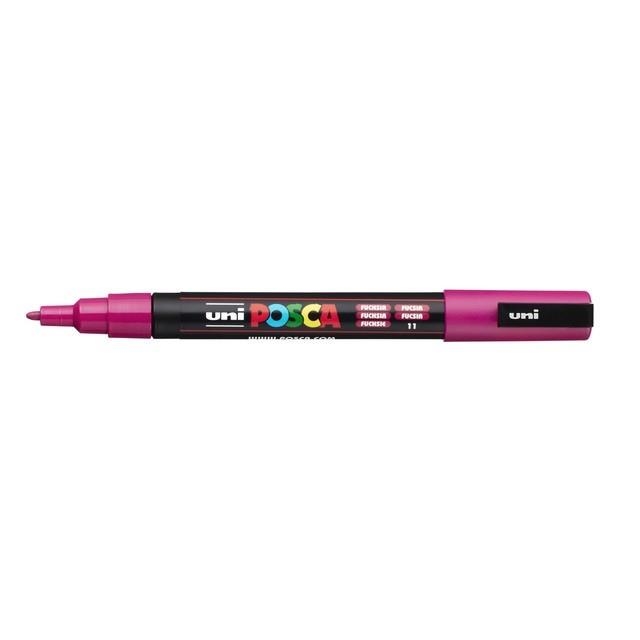 RETOLADOR POSCA PC 3M 1.3MM FUCSIA 11 | 4902778202340 | 284935000 | Llibreria La Gralla | Llibreria online de Granollers