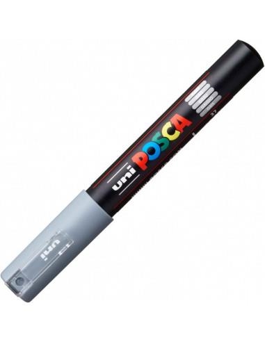 RETOLADOR POSCA PC 1M 1MM GRIS 37 | 4902778167779 | 285148000 | Llibreria La Gralla | Llibreria online de Granollers