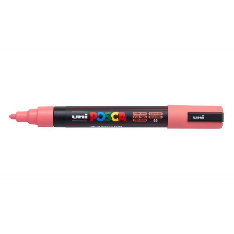 RETOLADOR POSCA PC 5M 2.5MM CORALL 66 | 4902778198025 | 286880000 | Llibreria La Gralla | Llibreria online de Granollers