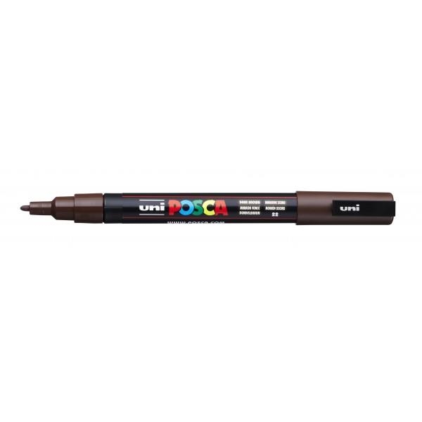 RETOLADOR POSCA PC 3M 1.3MM MARRO FOSC 22 | 4902778202319 | 284901000 | Llibreria La Gralla | Llibreria online de Granollers