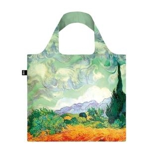 BOLSA LOQI MUSEUM VINCENT VAN GOGH A WHEAT FIELD WITH CYPRESSES | 4260317656581 | LOQI | Llibreria La Gralla | Llibreria online de Granollers