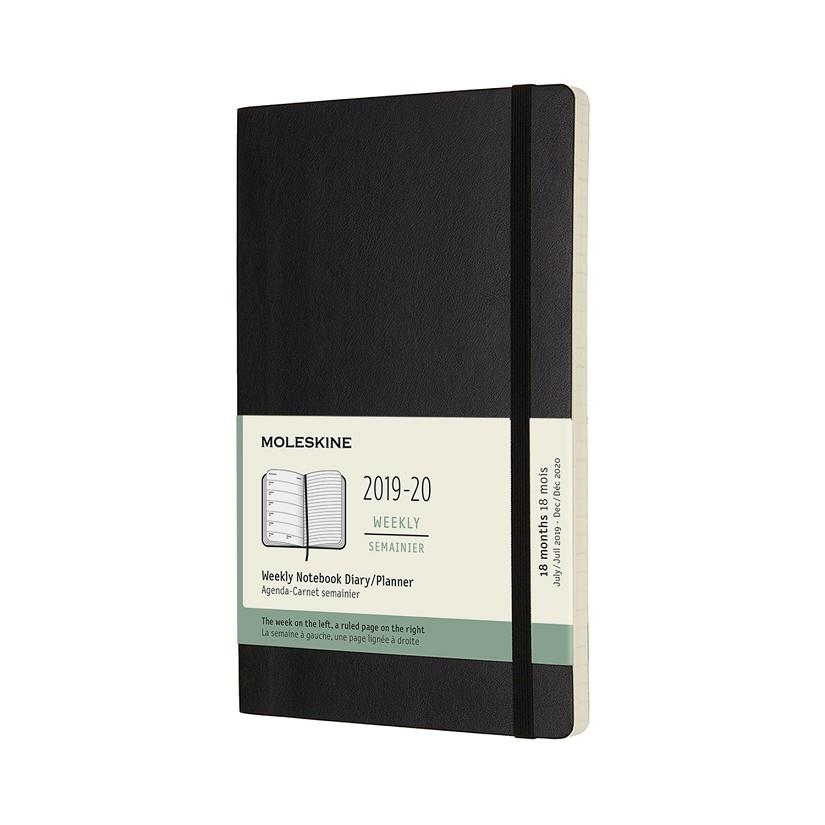  AGENDA MOLESKINE 2019-20 18 MESOS SV L NEGRO | 8058647629490 | 8058647629490 | Llibreria La Gralla | Librería online de Granollers