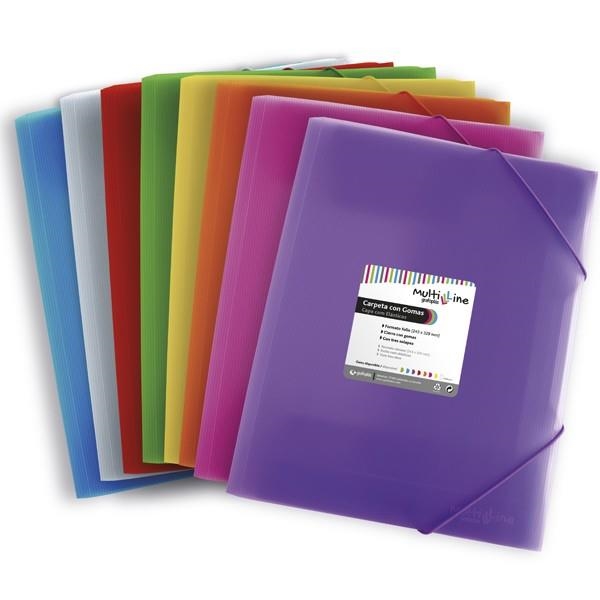 CARPETA 3 SOLAPES FOLI GOMES COLORS | 8413623939282 | 04801999 | Llibreria La Gralla | Librería online de Granollers