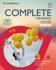 COMPLETE PRE B1 SCHOOLS ALUM+KEY+@+EJ+CD | 9781108525237 | Llibreria La Gralla | Librería online de Granollers