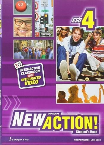 NEW BURLINGTON ACTION 4 STUDENT'S BOOK | 9789963517039 | MCDONALD, CAROLINE | Llibreria La Gralla | Llibreria online de Granollers