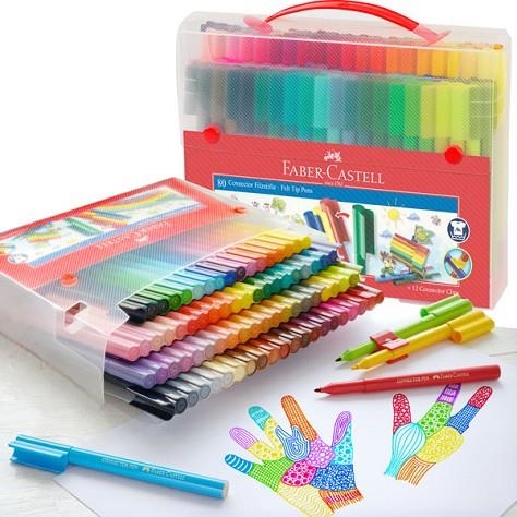 CAIXA PACK 80 RETOLADORS FABER-CASTELL | 4005401555797 | 09155579 | Llibreria La Gralla | Llibreria online de Granollers