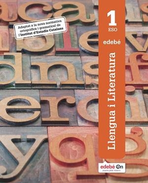 LLENGUA I LITERATURA 1 ESO | 9788468339986 | EDEBÉ (OBRA COLECTIVA) | Llibreria La Gralla | Llibreria online de Granollers