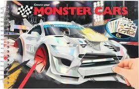 LLIBRETA TOP MODEL MONSTER CARS PETIT | 4010070413095 | TOP10631 | Llibreria La Gralla | Llibreria online de Granollers