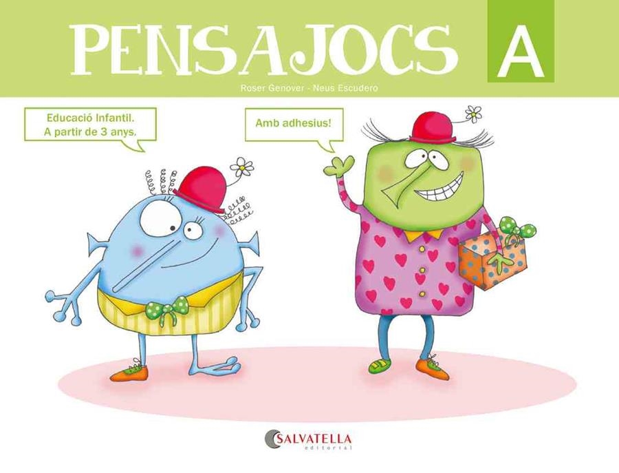PENSAJOCS A | 9788417841355 | GENOVER HUGUET, ROSER | Llibreria La Gralla | Librería online de Granollers