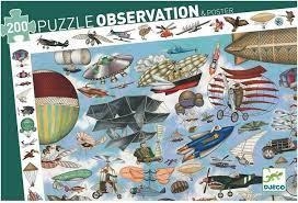 PUZZLE OBSERVATION DJECO AERO CLUB | 3070900074514 | TOP37451 | Llibreria La Gralla | Llibreria online de Granollers