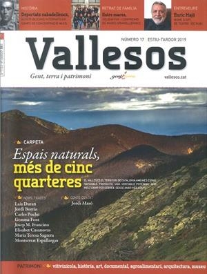 VALLESOS 17. ESPAIS NATURALS, MÉS DE CINC QUARTERES | 2014188217 | VV.AA | Llibreria La Gralla | Librería online de Granollers