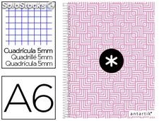 LLIBRETA ANTARTIK ESPIRAL A6 QUADRICULA MICROPERFORAT CARTRO TRENDING ROSA | 8423473081505 | 08150 | Llibreria La Gralla | Llibreria online de Granollers