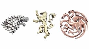 GAME OF THRONES. SET DE 3 PINS | 8435450202186 | SD TOYS | Llibreria La Gralla | Librería online de Granollers