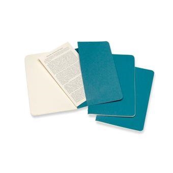 LLIBRETA MOLESKINE BLAU ELECTRIC LLISA (PACK 3 UNITATS) | 8058647629612 | MOLESKINE | Llibreria La Gralla | Llibreria online de Granollers