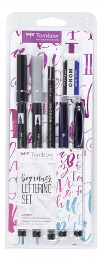 SET TOMBOW BELLES ARTS-LETTERING 6 PECES | 4003198130012 | 002 000675 | Llibreria La Gralla | Llibreria online de Granollers