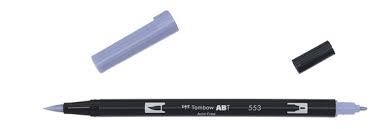 RETOLADOR TOMBOW DOBLE PINZELL- PUNTA FINA BLAU-LILA | 4901991901733 | ABT 553 | Llibreria La Gralla | Librería online de Granollers