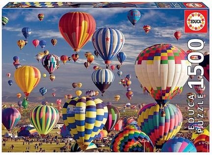 GLOBOS AEROSTATICS EN VOL. PUZLE EDUCA 1500 | 8412668179776 | EDUCA | Llibreria La Gralla | Librería online de Granollers