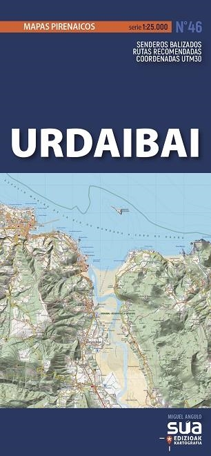 URDAIBAI 1:25.000 -SUA | 9788482167138 | ANGULO, MIGUEL | Llibreria La Gralla | Llibreria online de Granollers