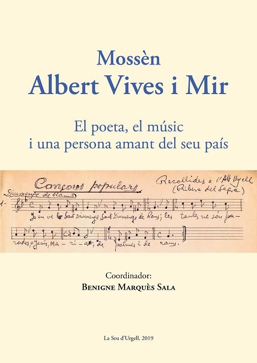 MOSSÈN ALBERT VIVES I MIR | 9788413031026 | MARQUÈS SALA, BENIGNE | Llibreria La Gralla | Librería online de Granollers