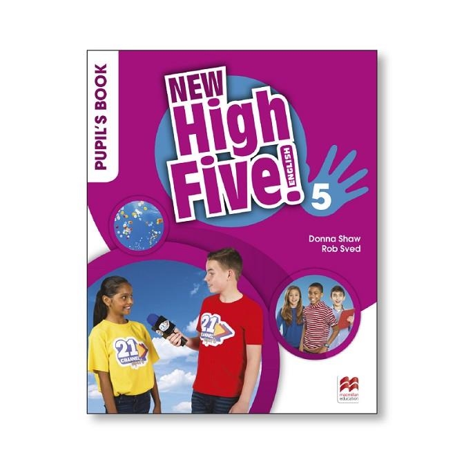 NEW HIGH FIVE 5 PB | 9781380011725 | SHAW, D./SVED, R. | Llibreria La Gralla | Llibreria online de Granollers