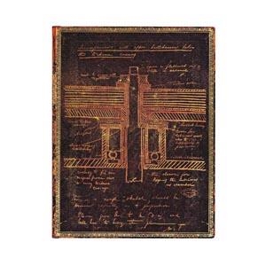 LLIBRETA PAPERBLANKS FLEXIS TESLA  SCKETCH  OF A TURBINE MINI RATLLES | 9781439764367 | PB FB6436-7 | Llibreria La Gralla | Llibreria online de Granollers