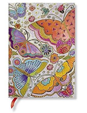 LLIBRETA PAPERBLANKS PLAYFUL CREATIONS FLUTTERBYES MIDI RATLLES 2019 | 9781439744406 | PB FB4440 | Llibreria La Gralla | Librería online de Granollers