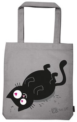 BOSSA DE COMPRA DE TELA "ED THE CAT SHOPPER IN LOVE" | 4033477274755 | MOSES | Llibreria La Gralla | Llibreria online de Granollers