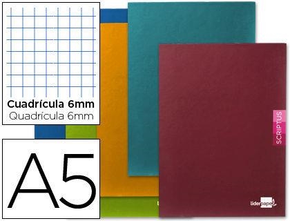 LLIBRETA A5 QUADRES SCRIPTUS 6X6 COLORS | 8423473521643 | LID52164 | Llibreria La Gralla | Llibreria online de Granollers