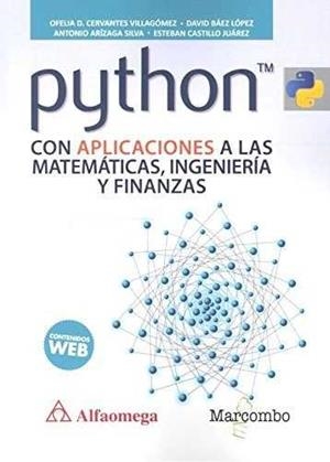 PYTHON CON APLICACIONES A LAS MATEMÁTICAS, INGENIERÍA Y FINANZAS | 9788426725875 | AA.VV. | Llibreria La Gralla | Librería online de Granollers