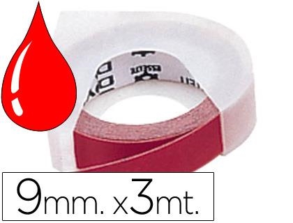 CINTA DYMO 9MMX3MT VERMELLA | 33501170898155 | 2115 | Llibreria La Gralla | Librería online de Granollers