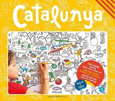 CATALUNYA MAPA PER PINTAR | 9788484788522 | VVAA | Llibreria La Gralla | Librería online de Granollers
