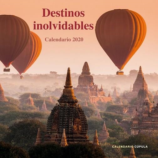 CALENDARIO DESTINOS INOLVIDABLES 2020 | 9788448026219 | AA. VV. | Llibreria La Gralla | Librería online de Granollers