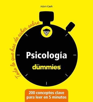 PSICOLOGÍA PARA DUMMIES | 9788432905599 | CASH, ADAM | Llibreria La Gralla | Librería online de Granollers