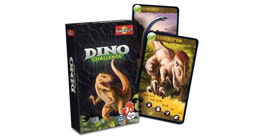 DINO CHALLENGE. JUEGO DE CARTAS | 3569160266055 | BIOVIVA | Llibreria La Gralla | Llibreria online de Granollers