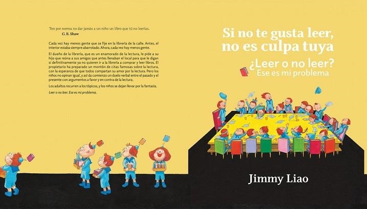 SI NO TE GUSTA LEER, NO ES CULPA TUYA | 9788416985135 | LIAO, JIMMY | Llibreria La Gralla | Librería online de Granollers