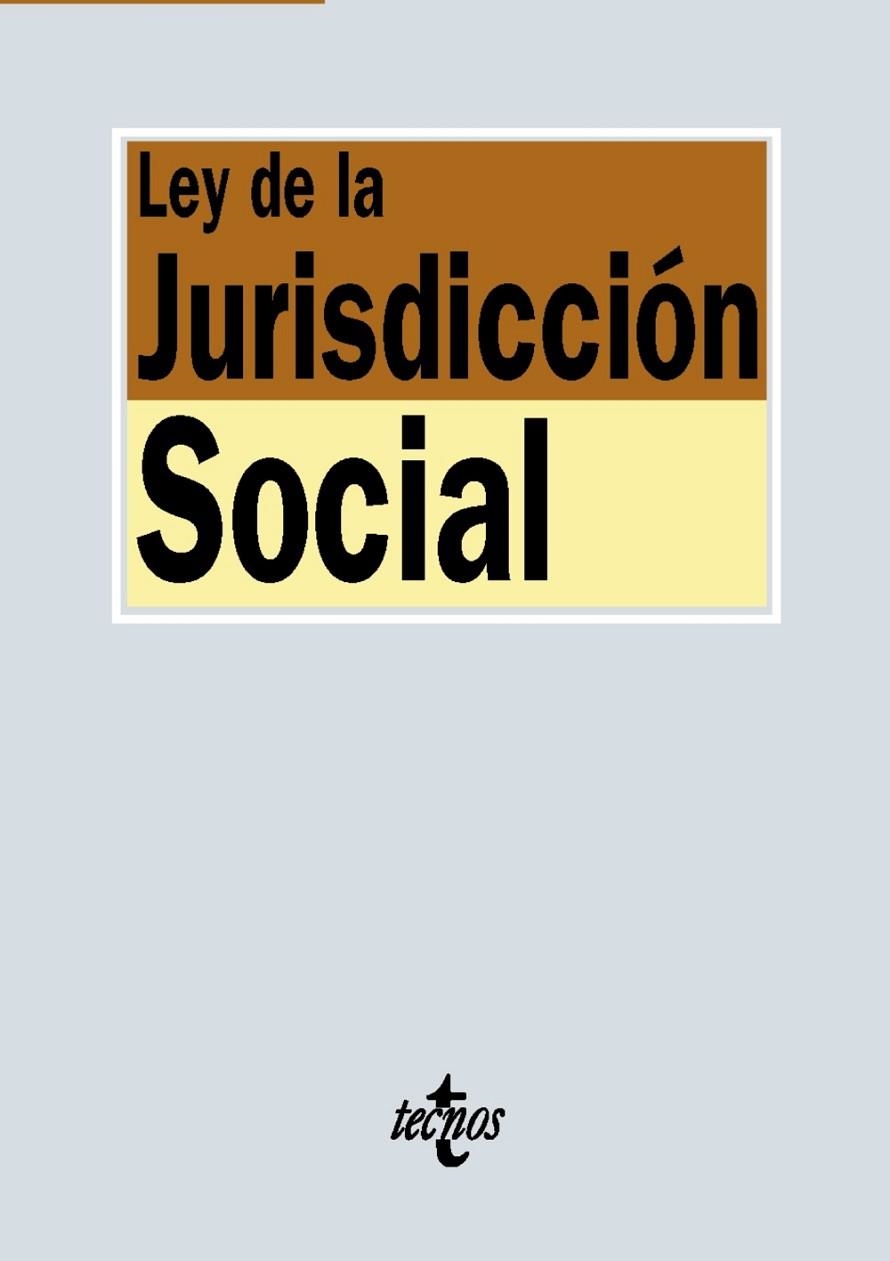 LEY DE LA JURISDICCIÓN SOCIAL | 9788430977864 | EDITORIAL TECNOS | Llibreria La Gralla | Llibreria online de Granollers