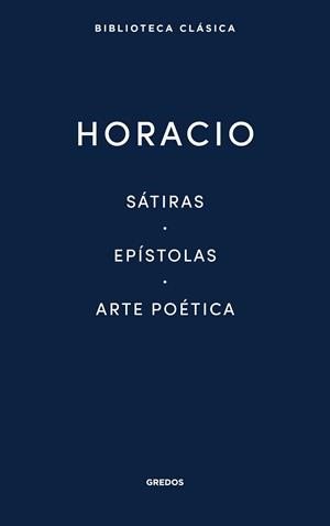 SÁTIRAS EPÍSTOLAS  ARTE POÉTICA | 9788424939083 | HORACIO | Llibreria La Gralla | Llibreria online de Granollers