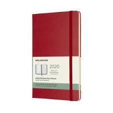 AGENDA MOLESKINE 2020 SETMANA VISTA L VERMELL | 8058647628882 | Llibreria La Gralla | Llibreria online de Granollers
