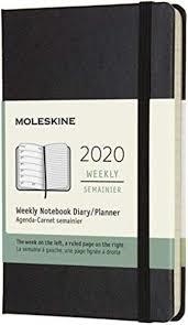 AGENDA MOLESKINE 2020 SETMANA VISTA P NEGRE | 8058647628844 | Llibreria La Gralla | Llibreria online de Granollers
