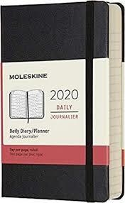 AGENDA MOLESKINE 2020 D/P P NEGRE | 8058647628714 | Llibreria La Gralla | Llibreria online de Granollers