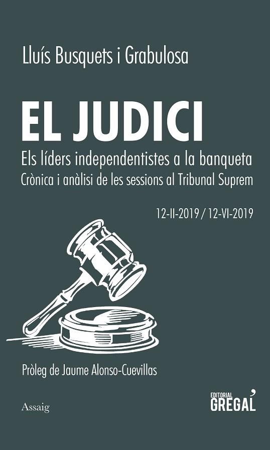 JUDICI, EL | 9788417660833 | BUSQUETS I GRABULOSA, LLUÍS | Llibreria La Gralla | Librería online de Granollers
