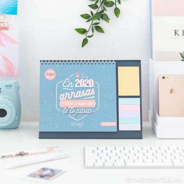 CALENDARI 2020 MR WONDERFUL ARRASAS Y VERAS LO BIEN QUE TE LO PASAS | 8435460750905 | EN 2020 ARRASAS Y VERAS LO BIEN QUE TE LO PASAS | Llibreria La Gralla | Llibreria online de Granollers