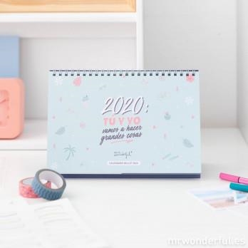 CALENDARI 2020 MR WONDERFUL BULLET TU Y YO VAMOS A HACER GRANDES COSAS | 8435460751179 | Llibreria La Gralla | Llibreria online de Granollers