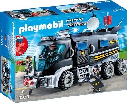 PLAYMOBIL CITY ACTION CAMION ANTIDISTURBIOS CON LUZ LED Y SONIDO | 4008789093608 | PLAYMOBIL | Llibreria La Gralla | Llibreria online de Granollers