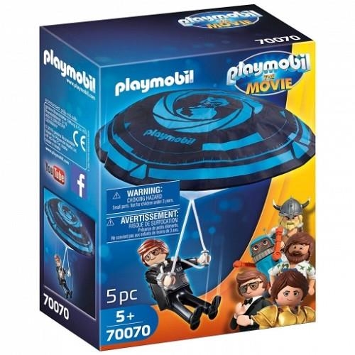 PLAYMOBIL THE MOVIE THE MOVIE REX DASHER CON PARACAIDAS | 4008789700704 | PLAYMOBIL | Llibreria La Gralla | Librería online de Granollers