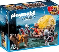 PLAYMOBIL KNIGHTS CABALLEROS DEL HALCON CON CARRUAJE DE CAMUFLAJE | 4008789060051 | PLAYMOBIL | Llibreria La Gralla | Llibreria online de Granollers