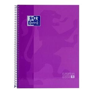 LLIBRETA A4 OXFORD EUROPEAN BOOK 1 LILA 90 GR | 8412771083021 | 100430201 | Llibreria La Gralla | Llibreria online de Granollers