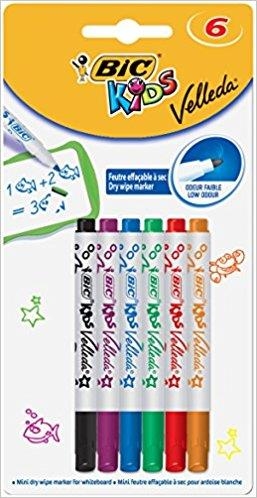 PACK MARCADOR VELLEDA KIDS MINI 6 UN | 3086126707426 | 841387 | Llibreria La Gralla | Librería online de Granollers