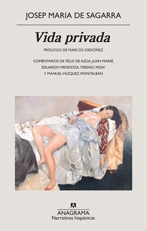 VIDA PRIVADA (EN CASTELLÀ) | 9788433998880 | SAGARRA, JOSEP MARIA DE | Llibreria La Gralla | Librería online de Granollers