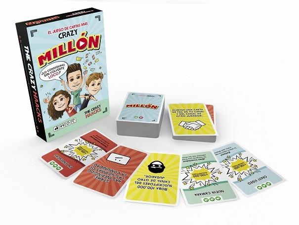 MILLÓN. EL JUEGO MÁS CRAZY (THE CRAZY HAACKS) | 9788417922269 | THE CRAZY HAACKS | Llibreria La Gralla | Llibreria online de Granollers